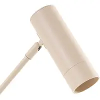 LINDBY Piantana Vilo, beige, 153 cm, GU10, orientabile