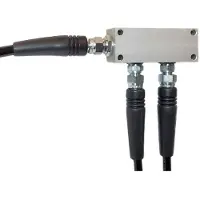 Metalsub Bauer Ingresso G 1/4'' 2 uscite Blocco distribuzione Argento Argento Taglia unica