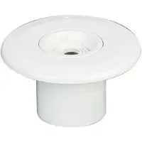 AstralPool 00298 Bocchetta di ripresa Multiflow InØ ExØ Glue-in Per calcestruzzo 50mm 63mm Bianco Bianco Taglia Unica