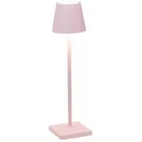 Zafferano Poldina micro torcia a batteria IP65 rosa