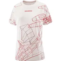 Salomon Women's S/Lab Speed Tee Maglia da corsa Donna (S, fuchsia/bianco)