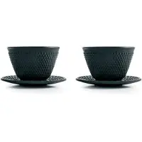 Ibili Set 2 Tazze Classiche E 2 Piattini