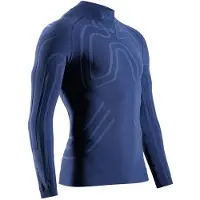 X-Bionic - T-shirt thermique à manches longues - Heatloop Shirt LS M Marine per Uomo - Taglia M - Blu navy