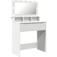 vidaXL Comò da camera da letto, bianco, 80 x 39,5 x 135 cm