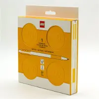 LEGO Diario chiudibile con penna gel - Giallo