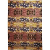 Desigual , foulard disegnato da Mr. Christian Lacroix, Poliestere, Giallo, U