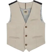 We fashion Gilet stucco / marino
