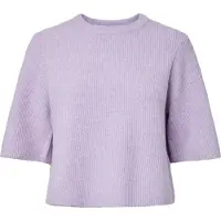Pieces Top A Maglia | Viola | M