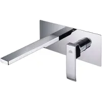 Paffoni Level - Miscelatore per lavabo a parete con corpo, cromo LES106CR