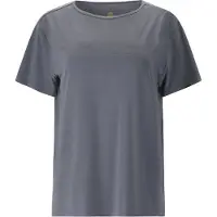 Athlecia Women's Lizzy Slub Tee Maglia funzionale Donna (34, grigio)