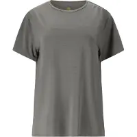Athlecia Women's Lizzy Slub Tee Maglia funzionale Donna (48, grigio)