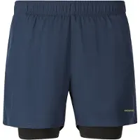 Endurance Kros 2-in-1 Shorts Pantaloncini da running Uomo (3XL, blu)