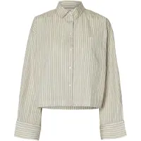 Selected Camicia Cropped Donne Grigio 44