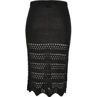 Urban Classics Ladies 3/4 Crochet Knit Skirt Black Taglia: XXL | Minigonne Outlet | Donna | Nero
