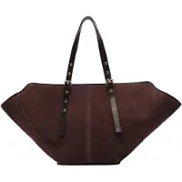 Núnoo Nora Suede Chocolate Taglia: OS | Borse a mano Outlet | Unisex | Marrone