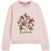 Scotch & Soda Girls Front Artwork Relaxedfit Sweatshirt Light Beige Taglia: 10 | Maglioni Outlet | kids | Marrone
