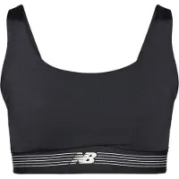 New Balance Reggiseno sportivo nero / bianco