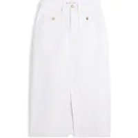 Tommy Hilfiger Denim White Midi Straight Jeans Optic White Taglia: 42 | Minigonne Outlet | Donna | Bianco