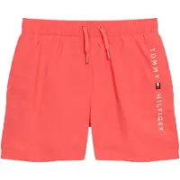 Tommy Hilfiger Boys Medium Drawstring Swim Trunk Coral Crush Taglia: 12-14 | Costumi da Bagno Outlet | Unisex | Arancia