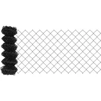 vidaXL Recinzione a maglie grigia 10 x 0,6 m in acciaio