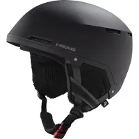 Head - Casco da sci/snowboard - Compact Evo Black - Taglia 52-55 cm - Nero