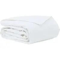 vidaXL Coperta estiva 200 x 200 cm, leggera, bianca, traspirante