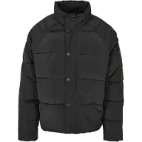 Urban Classics Raglan Puffer Jacket Black Taglia: S | Giacche invernali Outlet | Uomo | Nero