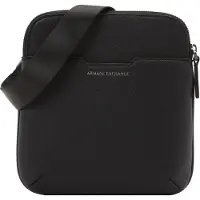 Armani Exchange per uomo. XM002586AF22651UC001 Elegante borsa a tracolla nera (OSFA), Nero, Casual, Poliuretano