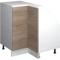 Vicco Mobile cucina angolare per sottotetto R-Line Sonoma 75.6 cm con 1 porta, Model 59124