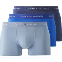 Tommy Hilfiger 3-pack Trunk Nob Blue Taglia: S | Biancheria intima Outlet | Uomo | Blu