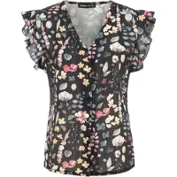Cloud5ive Camicia da donna colori misti / nero