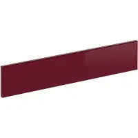 Vicco Frontale cucina R-Line Rosso lucido 59.6 x 11.2 cm frontale del mobile per mobile da incasso forno, Model 41236