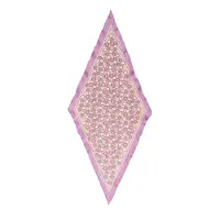 Coach Foulard lilla chiaro / cipria / bianco