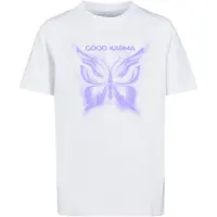 Mister tee Maglietta A Maniche Corte Good Karma Butterfly