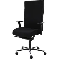 Bisley Sedia da ufficio per carichi pesanti Titanos fino a 200 kg - Colore: nero (733)