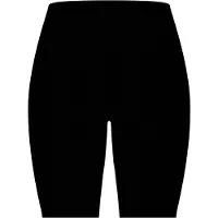 Icebreaker Women's Merino Seamless Rib 8'' High Rise Pantaloncini Donna (XS, nero)
