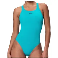 Speedo Women's Eco Endurance+ Medalist Costume intero Donna (34, turchese)