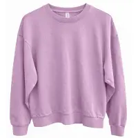 Mazine Genderless Natural Dye Sweatshirt Maglione (XL, bianco/fuchsia)