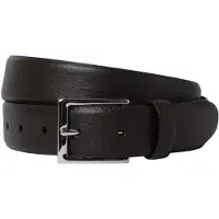 Hackett London per uomo. HM4100065 Cintura in pelle marrone ciottolo (40), Classico