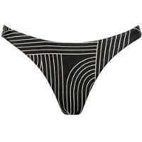 Watercult Women's Line Set Bikini Bottoms No. 689 Parte inferiore bikini Donna (40, nero/grigio)