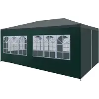 Syfax Tenda per Feste 3x6 m Verde