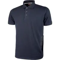 U Power Polo Gap Manica Corta Slim Fit - tg.L - deep blue