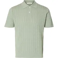 Selected Camicia Polo In Maglia Uomini Verde M