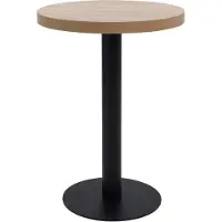 Prolenta Maison Exclusive - Tavolo da Bistrot Marrone Chiaro 60 cm in MDF