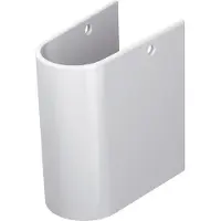 Duravit demi-pédale Starck 3 pour 030065/60/55 et 030480/70/10, 08651500001, 08651500001