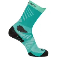 Salomon Aero Crew Calze da running (36-38, turchese)