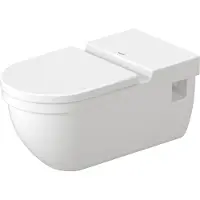 Duravit WC suspendu Starck 3 Vital 70cm, sans obstacle, 22030900001, 22030900001