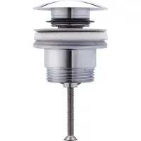 Duravit Robinet à soupape poussoir , chromé, 0050521000, 0050521000