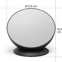 Hama Lampada da tavolo LED Smart, nera WLAN, RGBW, dimmerabile