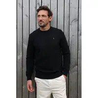 Kultivate Kn New Ryan Black Taglia: XL | Maglioni a maglia Outlet | Uomo | Nero